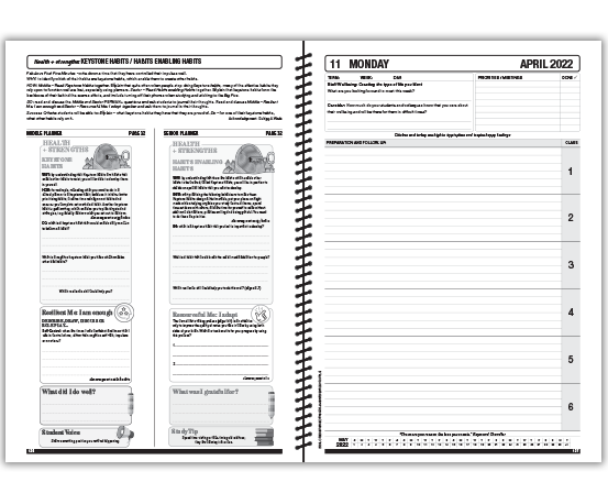 Teacher Planner – Day to Page