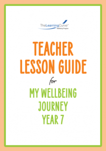 Teacher Lesson Guide – 2024 My Wellbeing Journey Year 7