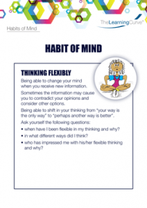 Habit of Mind Thinking Flexibly