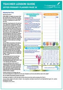 Teacher Lesson Guide Upper