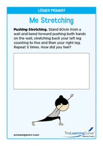 Me Stretching Lower