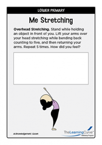 Me Stretching Lower