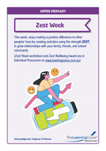 Zest Week Upper