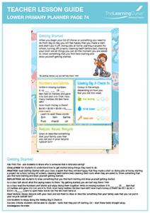 Teacher Lesson Guide Lower