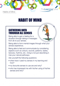Habit of Mind Gathering Data Through All Senses