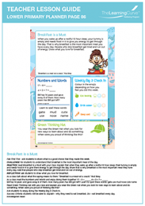 Teacher Lesson Guide Lower