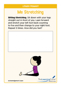 Me Stretching Lower