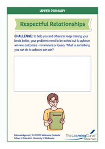 Respectful Relationships Upper