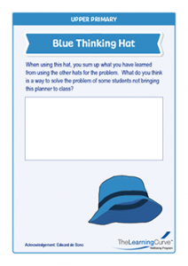 Thinking Hat Upper