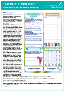 Teacher Lesson Guide Upper