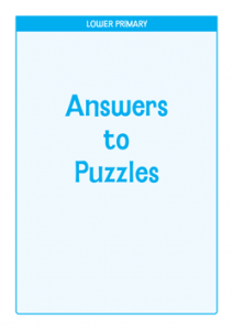 Puzzle Answers Lower