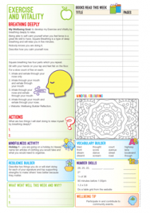 Sample Page Student Planner