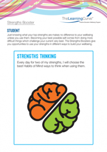 Strengths Booster Strengths Thinking
