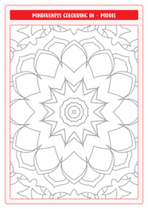 Mindfulness ColourIng In Middle