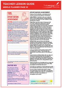 Teacher Lesson Guide Middle