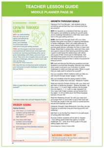 Teacher Lesson Guide Middle