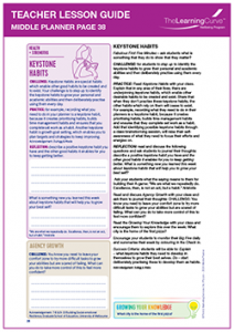 Teacher Lesson Guide Middle