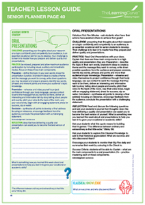 Teacher Lesson Guide Senior