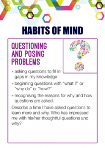 Habits of Mind Questioning and Posing Problems