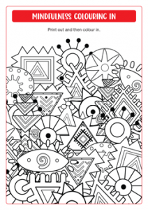 Mindfulness Colouring In Senior