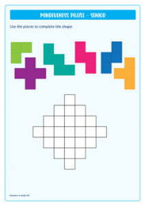 Mindfulness Puzzle Senior