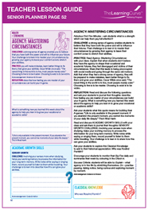 Teacher Lesson Guide Senior