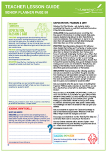Teacher Lesson Guide Senior