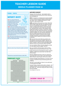 Teacher Lesson Guide Middle