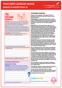 Teacher Lesson Guide Senior