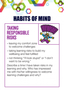 Habits of Mind Taking Responsible Risks