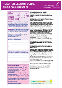 Teacher Lesson Guide Middle