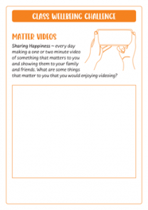 Class Wellbeing Challenge Matter Videos Middle