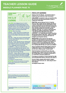 Teacher Lesson Guide Middle
