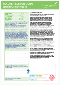 Teacher Lesson Guide Senior