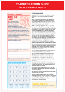 Teacher Lesson Guide Middle