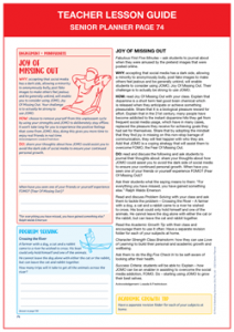 Teacher Lesson Guide Senior