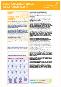 Teacher Lesson Guide Middle
