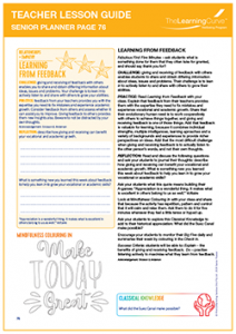 Teacher Lesson Guide Senior