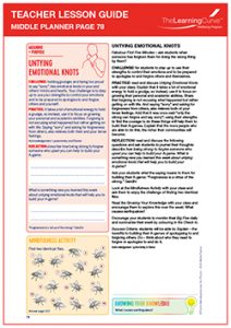 Teacher Lesson Guide Middle