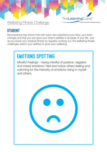 Wellbeing Fitness Challenge Emotions Spotting