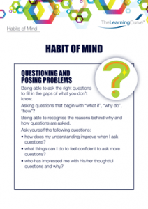 Habit of Mind Questioning and Posing Problems