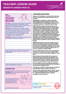 Teacher Lesson Guide Senior