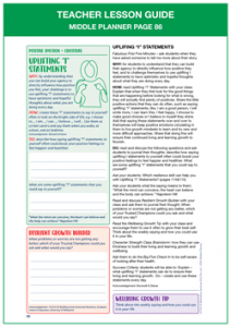 Teacher Lesson Guide Middle