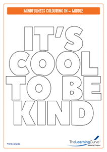 Mindfulness Colouring In Middle