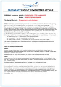 Parent Newsletter Article