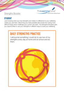 Strengths Booster Daily Strengths Practice