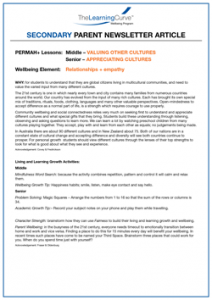 Parent Newsletter Article
