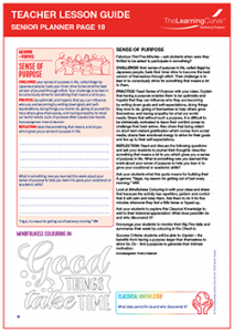 Teacher Lesson Guide Senior