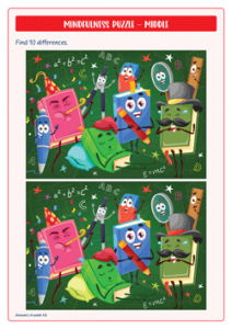 Mindfulness Puzzle Middle