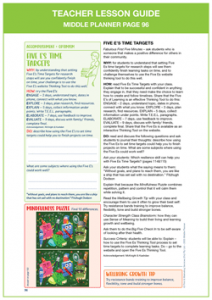 Teacher Lesson Guide Middle